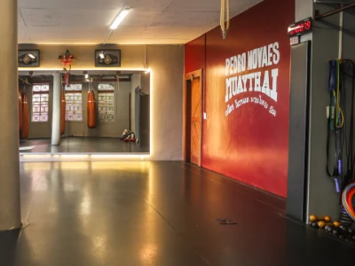 Espaço da prática de Muaythai do Templo Fai, imagem 1